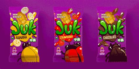 Упаковка для мини-бисквита JUK on Behance