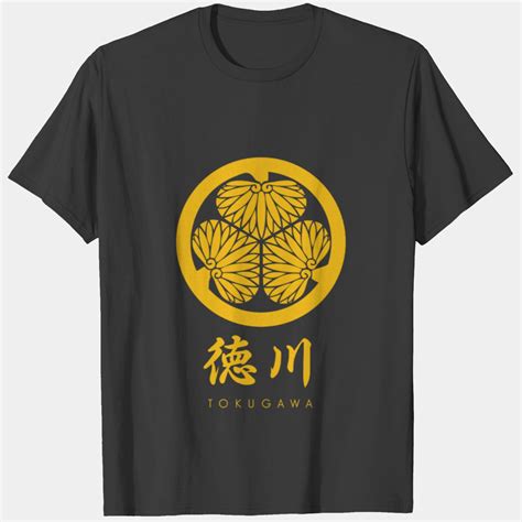 Tokugawa Clan Kamon With Clan T Shirt Sold By Benedin Haziel SKU