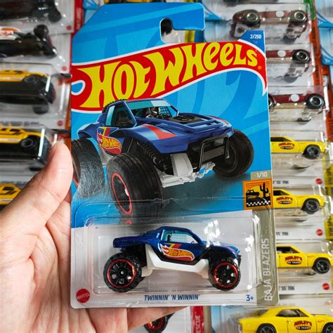 Jual Hot Wheels Hotwheels Twinnin N Winnin Biru Blue Lot A Shopee Indonesia