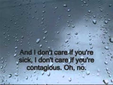 Pierce The Veil I Dont Care If Youre Contagious Lyrics Youtube