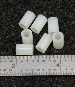 NYLON SPACERS 1 4 ROUND 8 HOLE 3 8 LONG 50 Pcs EBay