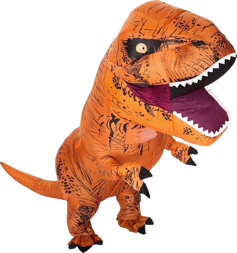 Gaboss Disfraz De Dinosaurio Inflable Para Adulto T Rex Traje De