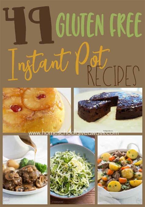 Gluten Free Instant Pot Recipes