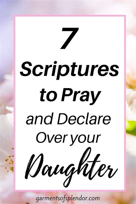 Seven Powerful Prayers For Your Daughter With Free Printables Artofit