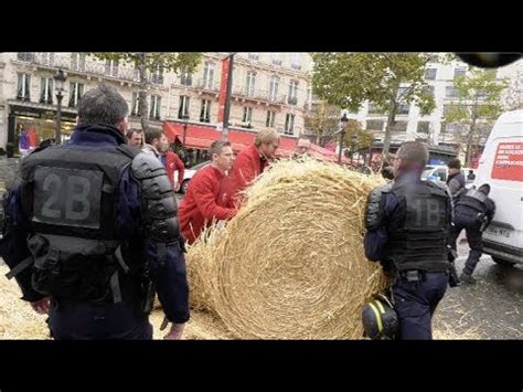 Agriculteurs Blocage Des Champs Lys Es Novembre Paris K