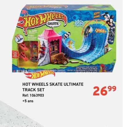 Promo Hot Wheels Skate Ultimate Track Set Chez Trafic Icatalogue Fr