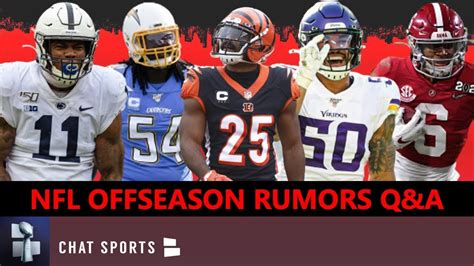 Nfl Rumors Mailbag On Giovani Bernard Melvin Ingram Devonta Smith