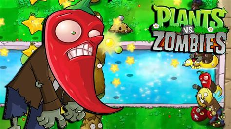 EL ZOMBI CARA DE JALAPEÑO Plantas vs Zombies YouTube