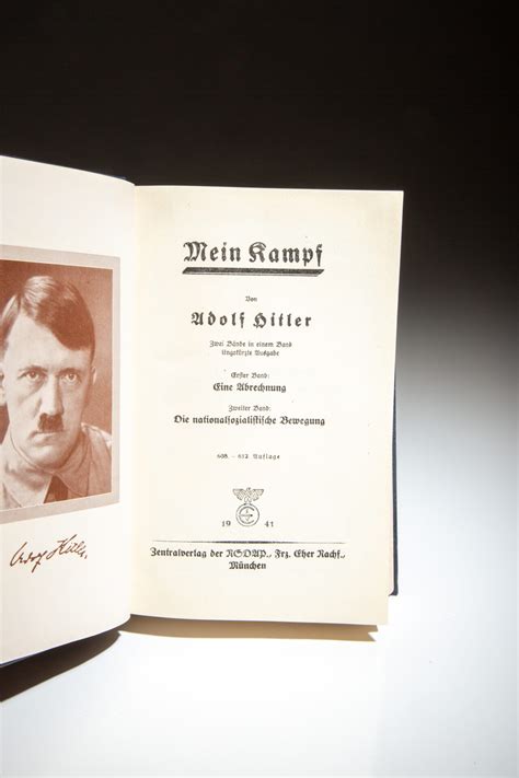 Mein Kampf - The First Edition Rare Books