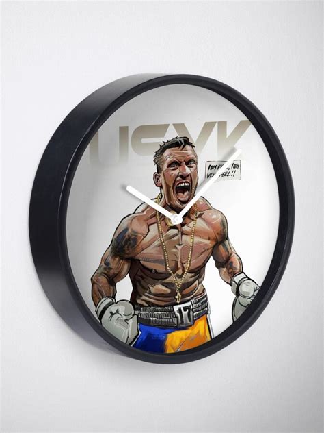 Oleksandr Usyk I Am Very Feel Artful Design Heavyweight Champ Clock For Sale By