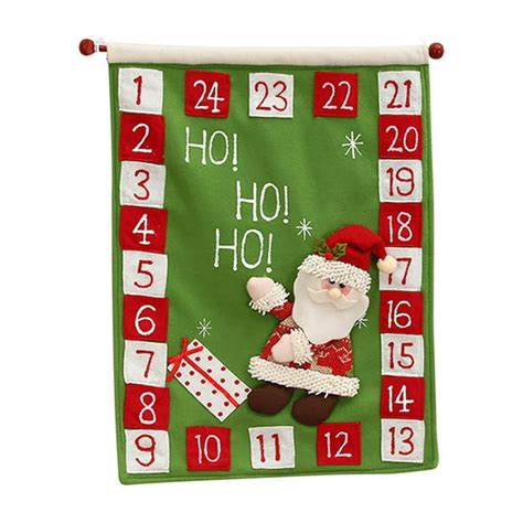 Flywake Christmas Decorations Deals All 2023 Christmas Calendar Fabric