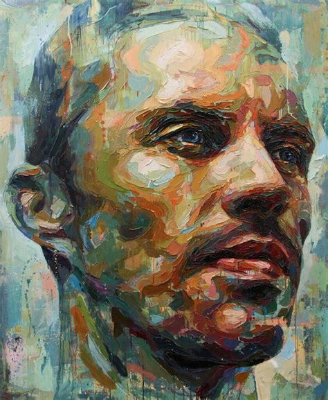 Joshua Miels Contemporary Portrait Artists Abstract Portrait