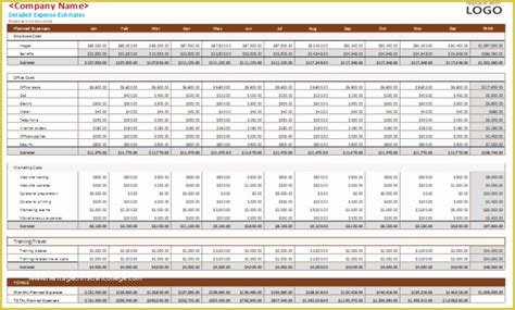 Free Business Budget Template Of Small Business Excel Templates ...