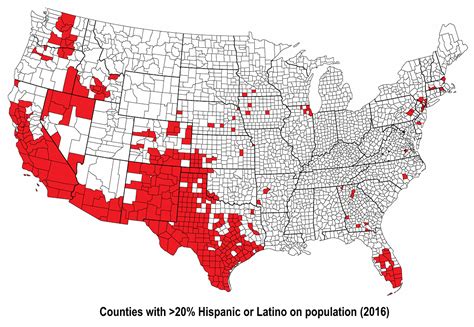 Mapping the Hispanic Population in the U.S. (1990–2022): Growth ...