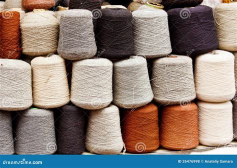 Natural Wool Yarn Royalty Free Stock Photos Image 26476998