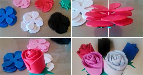 Realiza Flores Diy Con Goma Eva Decoraci N