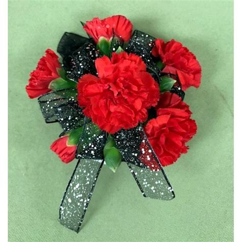 Red Miniature Carnation Corsage Plainfield Florist - 1017 E Main ...