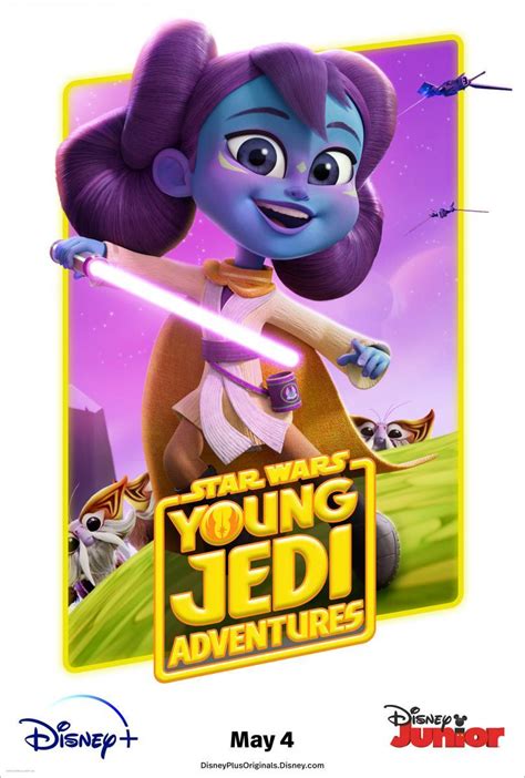 Sección visual de Star Wars Las aventuras de los jóvenes Jedi Serie