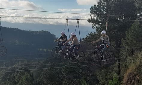 Canopy En Bicicletas Una Nueva Atracci N Para Los Visitantes En Santa