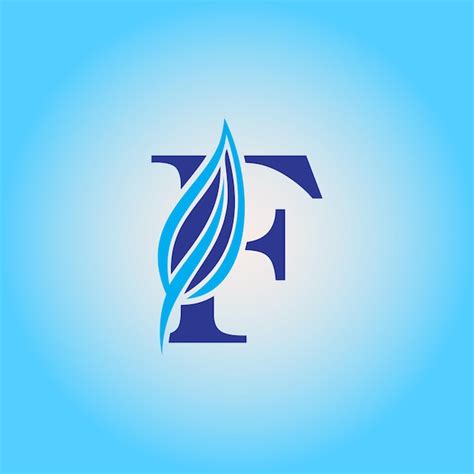 Premium Vector F Letter Logo Vector Template Of Initial Letter F