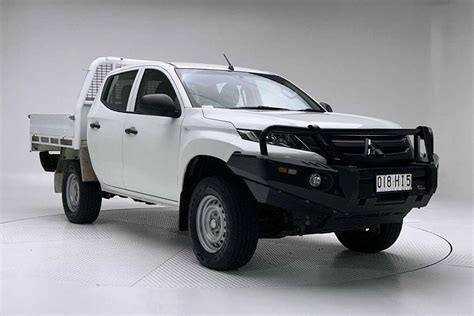 Sold Mitsubishi Triton Glx Double Cab Adas In White Used Ute