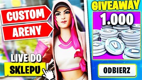 CUSTOMY LATE SOLO ARENY WBIJAMY CHAMPIONA W FORTNITE HajTv