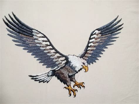 Eagle Machine Embroidery Design Embroidery Designs Etsy