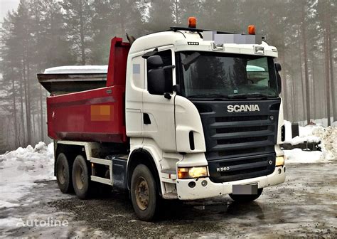 Scania R X Manual Full Steel Retarder Kipper Vrachtwagen Te