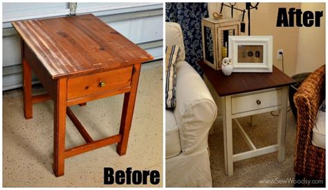 Video How To Refinish An End Table With M Diy Sew Woodsy