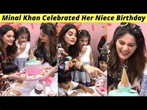 Aiman Khan Daughter Amal Muneeb Birthday Celebration Latest Video