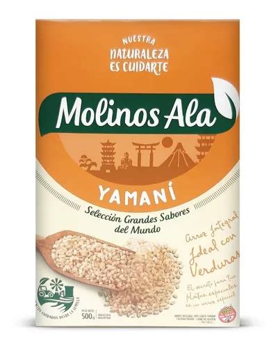 Arroz Yamani Molinos Ala Integral Sin Tacc Caja X 500 Gramos MercadoLibre