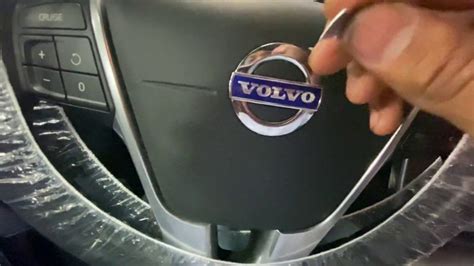 Steering Wheel Volvo Emblem Youtube