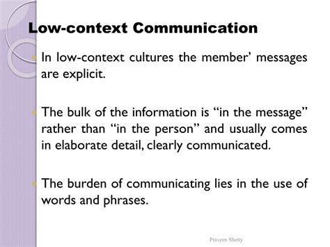 Ppt High And Low Context Communication Styles Powerpoint