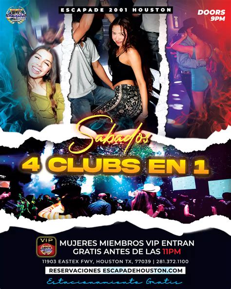 Nightclub En Houston Escapade M Sica En Vivo Y Clubs