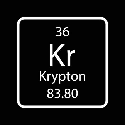 Periodic Table Of Elements Krypton – Two Birds Home