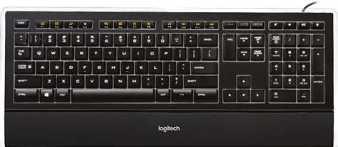 Logitech K740 Illuminated Keyboard Black 920-000914 - Best Buy