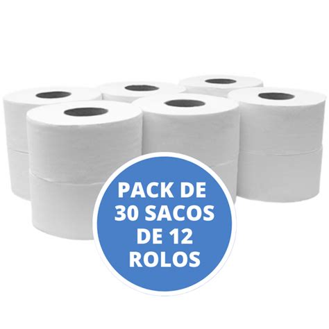 Sacos Papel Higi Nico Jumbo Folha Dupla Casa Da Higiene