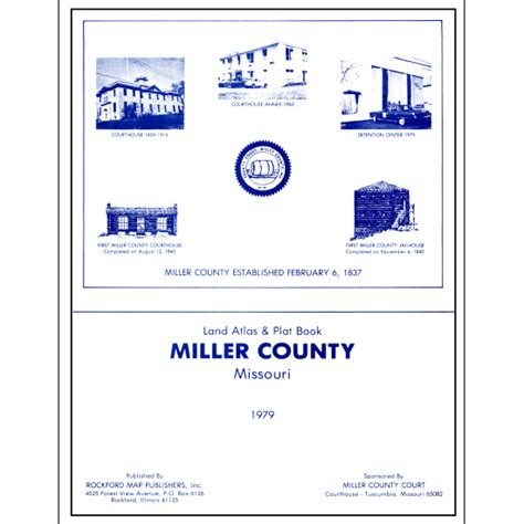 Missouri Miller County Plat Map And Gis Rockford Map Publishers