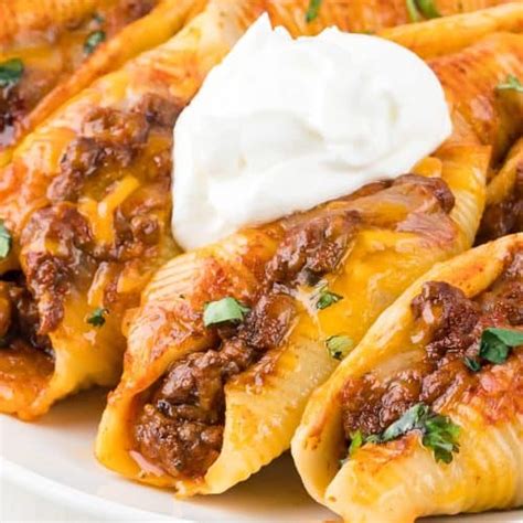 Taco Stuffed Shells The Nation Prepare Dinner Tasty Made Simple