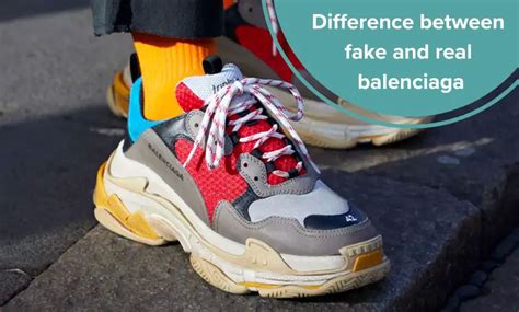 Fake Balenciaga vs. Real: How to Spot the Differences! - Shoes Matrix