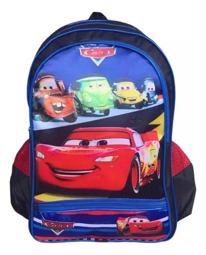 Mochila Escolar Infantil Rel Mpago Mcqueen Carros Refor Ada Mercadolivre