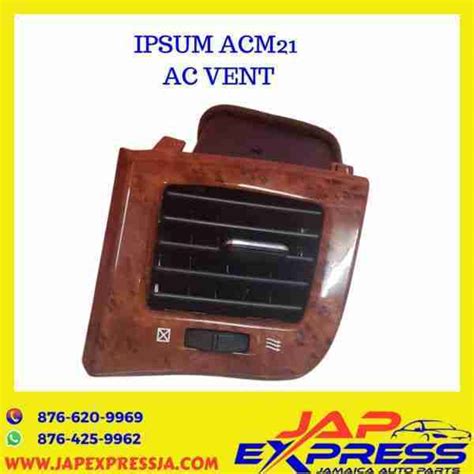 Right A C Vent Toyota Ipsum Picnic Acm Jamaica Auto