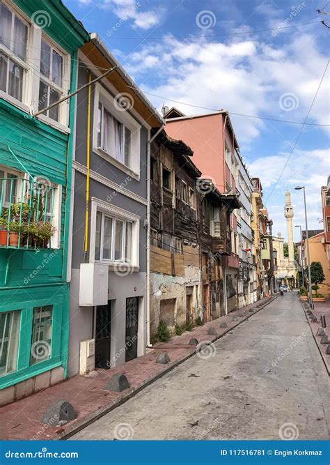 Generic Architectral View and Streets in Kasimpasa Distrct of Beyoglu ...