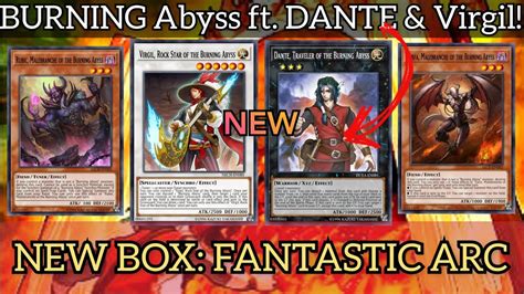 Dante Is Here New Pure Burning Abyss Deck New Box Fantastic Arc Yu