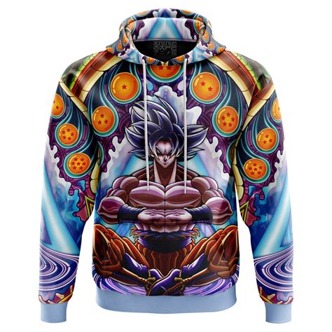 Trippy Ultra Instinct Goku Dragon Ball Z Hoodie - Anime Ape