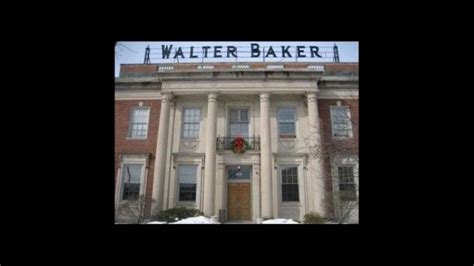 Historic Lighting Of Walter Baker Factory Sign In Lower Mills To Take