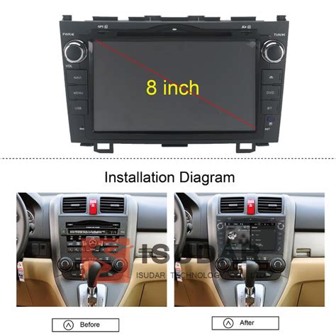 Inch Hd Screen Android Touch Screen Car Radio Honda Crv Dvd Player