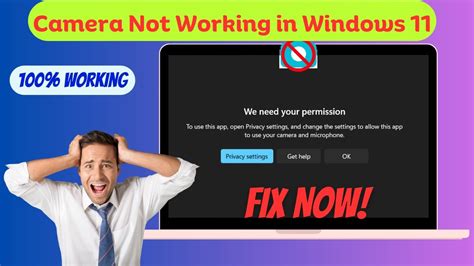 Fix Camera Not Working In Windows 11 We Can T Find Your Camera Error