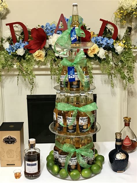 Happy Fathers Day Beer Cake Designed By Arcadia Floral And Home Decor