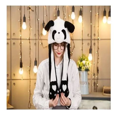 Gorro Panda Led Tik Tok Levanta Las Orejas Cuotas Sin Inter S